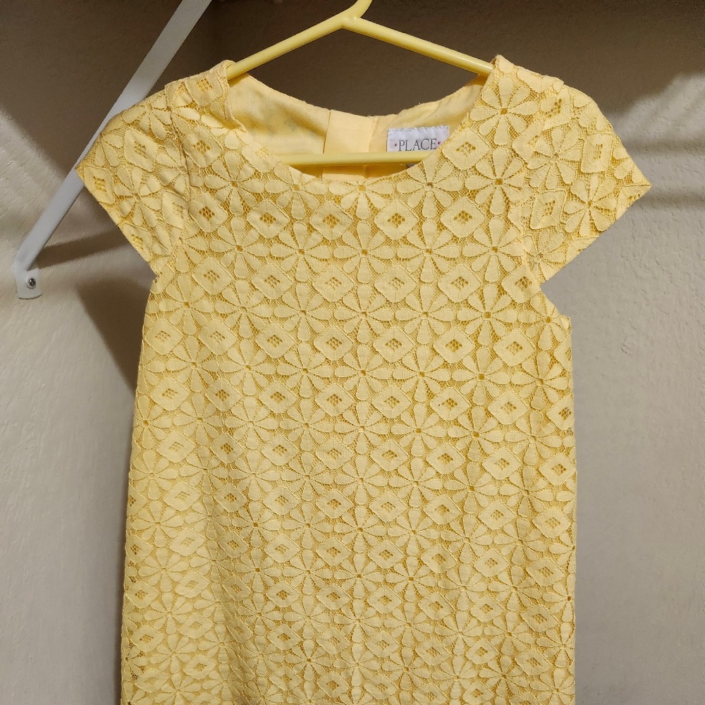 The Children's Place Yellow Dress 7/8